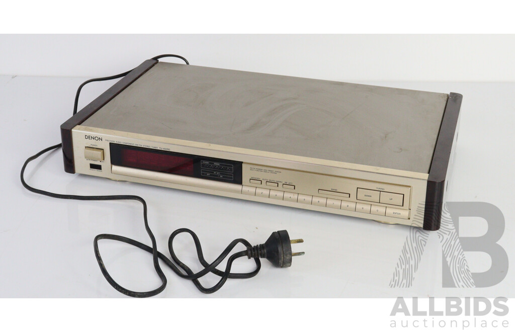 Denon TU-460 Precision Audio Component AM FM Stereo Tuner