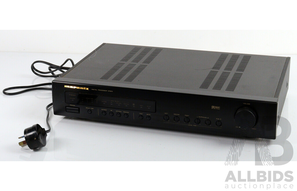 Marantz Digital Processor Model 74 DP 870 02B
