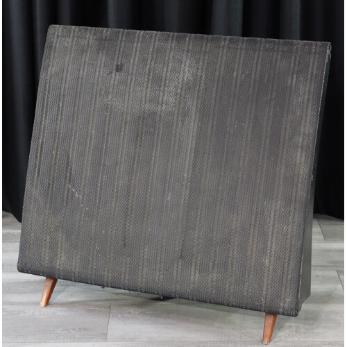 Super Funky Pair 1960's Quad Electrostatic Loudspeakers Along with Quad 33 Preamplifier and Matching Quad Fm 3 Tuner Made by Acoustical Manufacturing Co