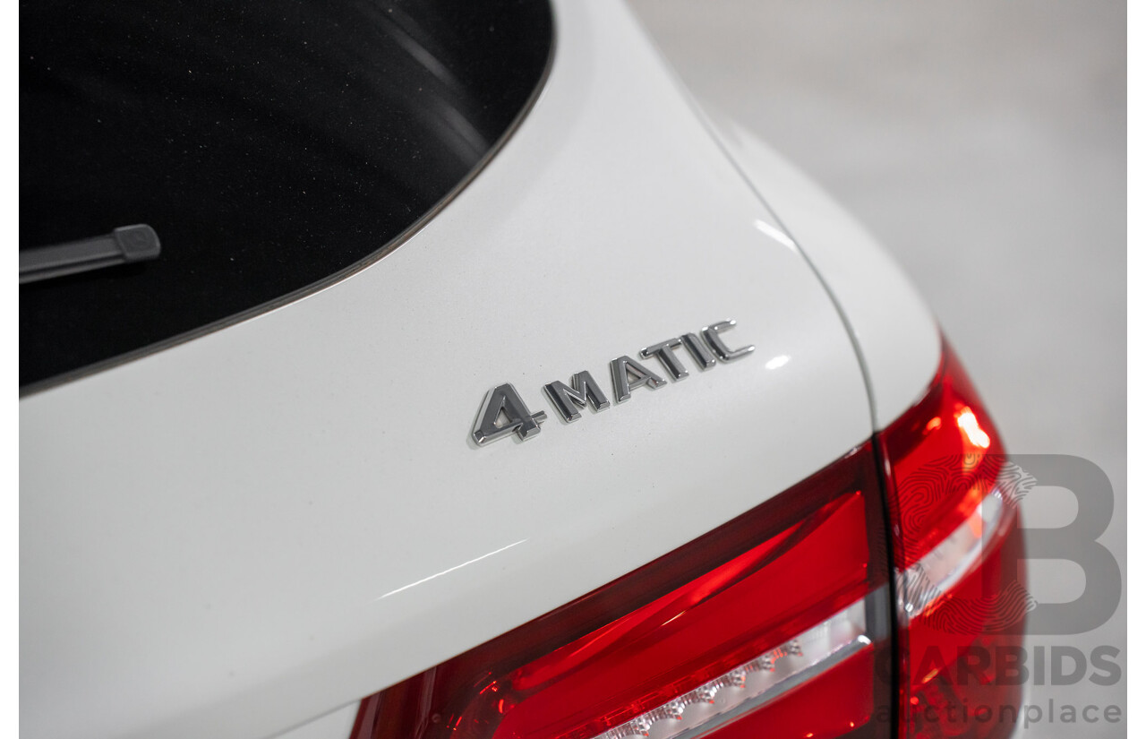 04/2016 Mercedes-Benz GLC250 (AWD) 253 4d Wagon Diamond White Metallic Turbo 2.0L