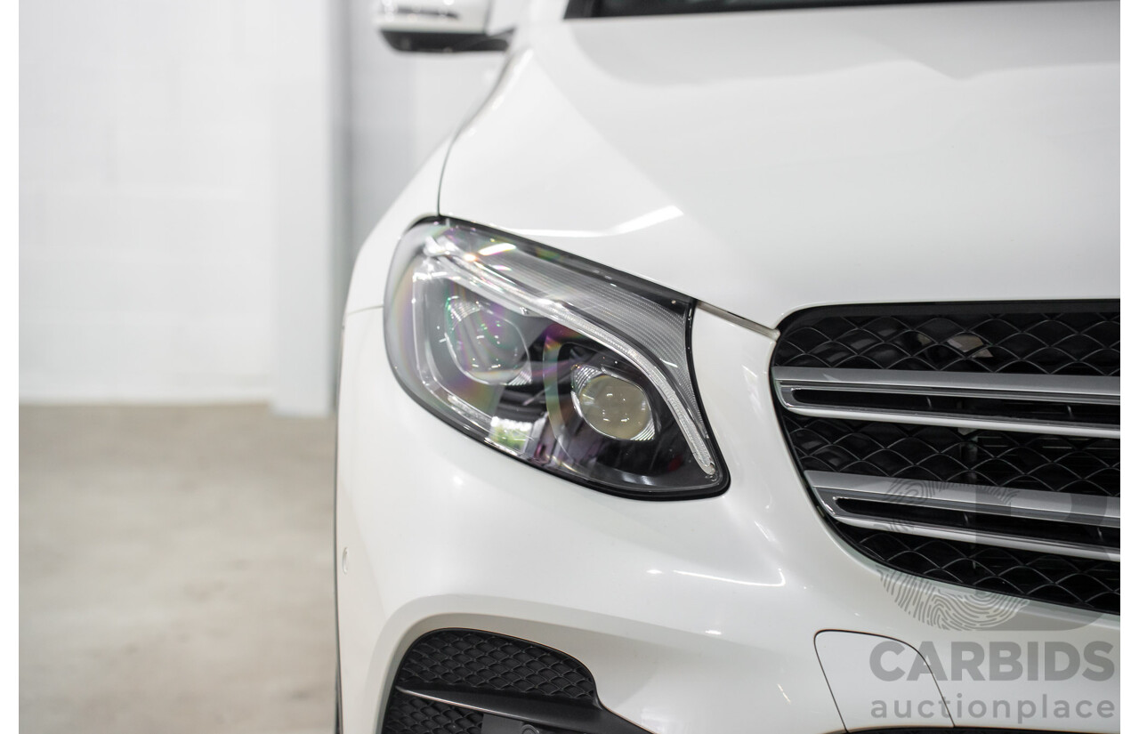 04/2016 Mercedes-Benz GLC250 (AWD) 253 4d Wagon Diamond White Metallic Turbo 2.0L