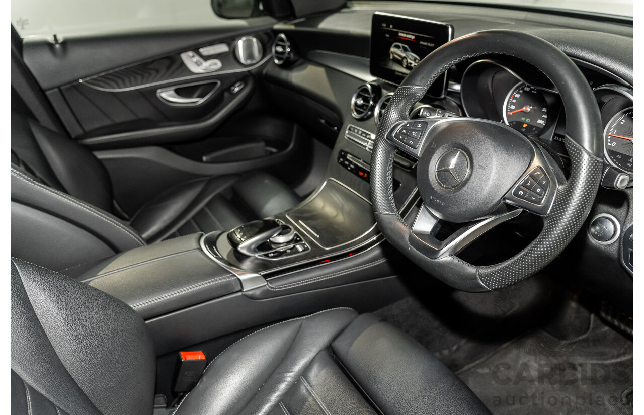 04/2016 Mercedes-Benz GLC250 (AWD) 253 4d Wagon Diamond White Metallic Turbo 2.0L