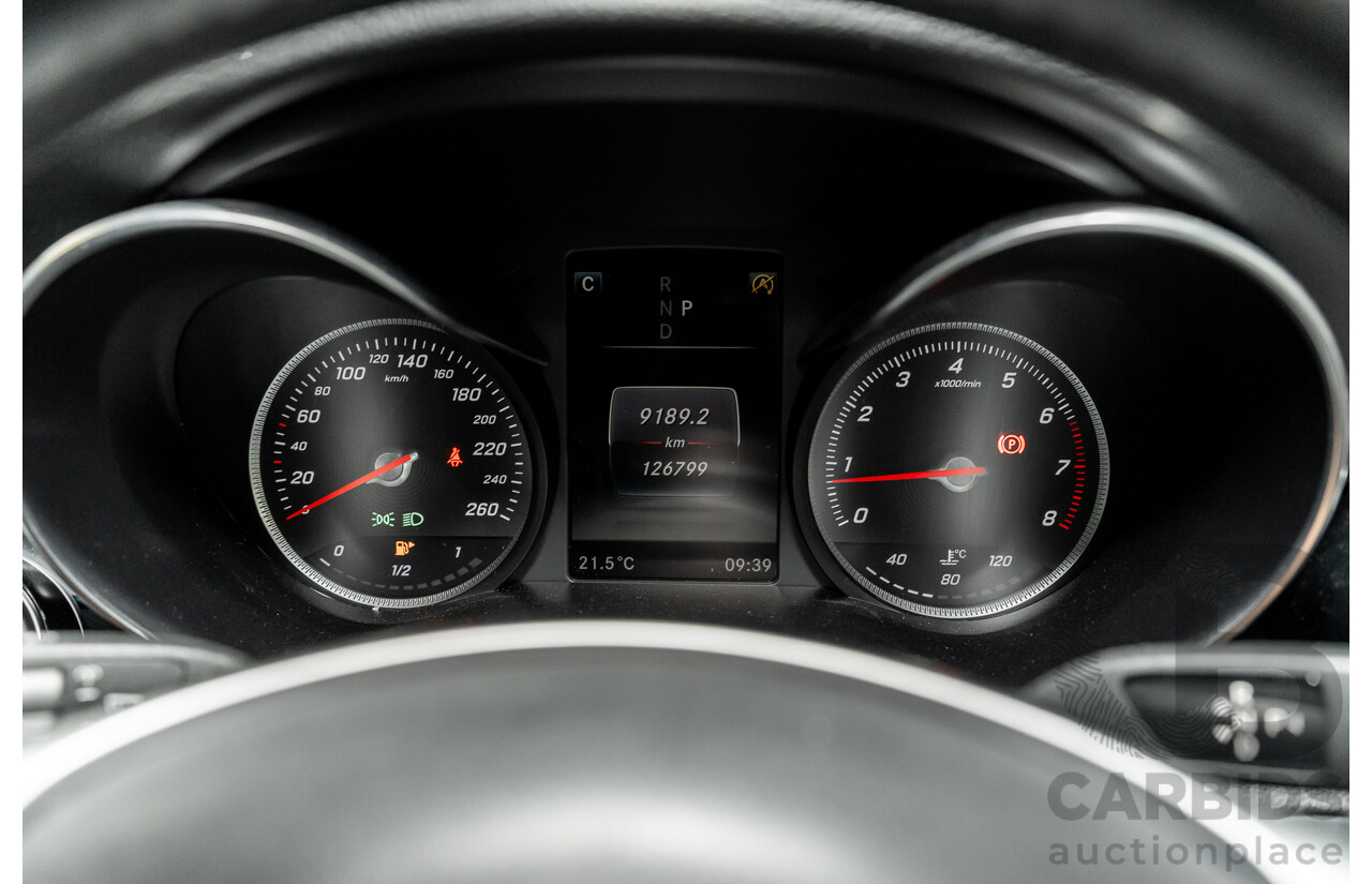 04/2016 Mercedes-Benz GLC250 (AWD) 253 4d Wagon Diamond White Metallic Turbo 2.0L