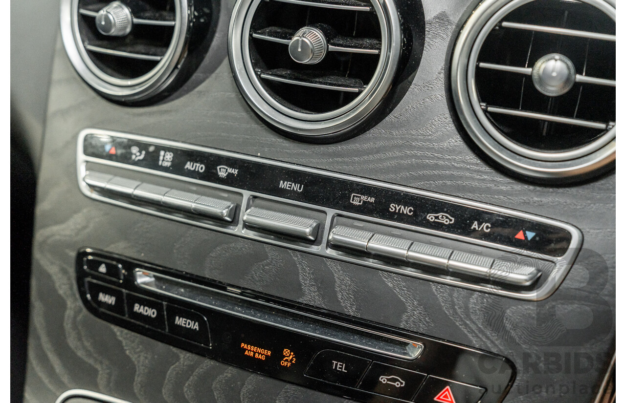 04/2016 Mercedes-Benz GLC250 (AWD) 253 4d Wagon Diamond White Metallic Turbo 2.0L