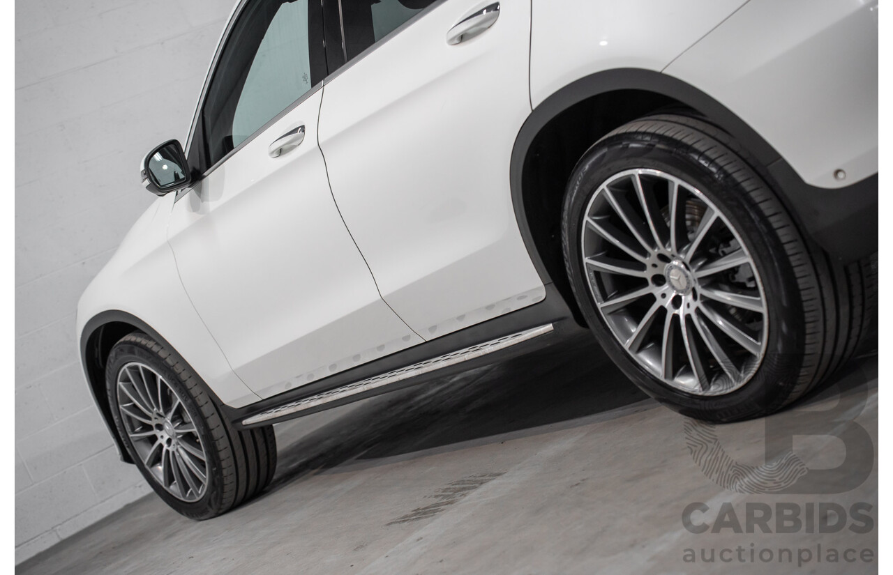 04/2016 Mercedes-Benz GLC250 (AWD) 253 4d Wagon Diamond White Metallic Turbo 2.0L