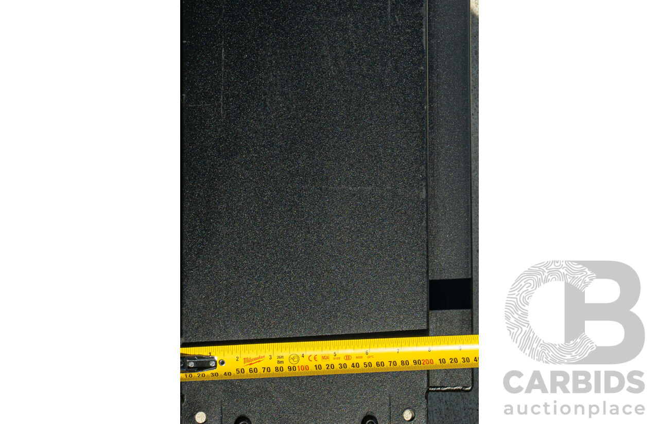 05/2021 Bronco Built Alloy Tray with Lockable Undertray Built in Slide Drawer and Undermounted Toolboxes to Suit 2014 PX Ranger Dual Cab