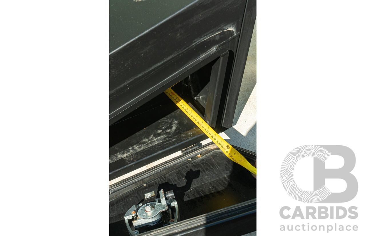 05/2021 Bronco Built Alloy Tray with Lockable Undertray Built in Slide Drawer and Undermounted Toolboxes to Suit 2014 PX Ranger Dual Cab