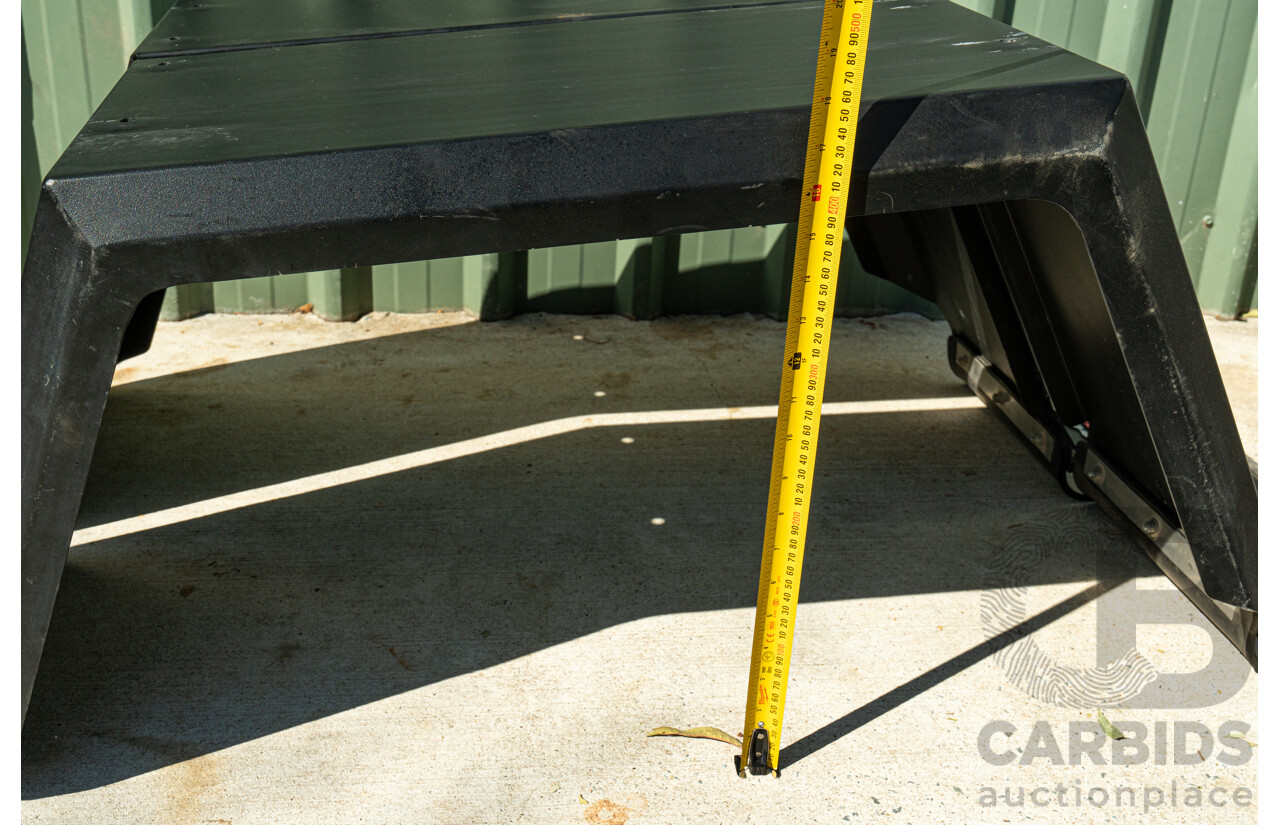 05/2021 Bronco Built Alloy Tray with Lockable Undertray Built in Slide Drawer and Undermounted Toolboxes to Suit 2014 PX Ranger Dual Cab