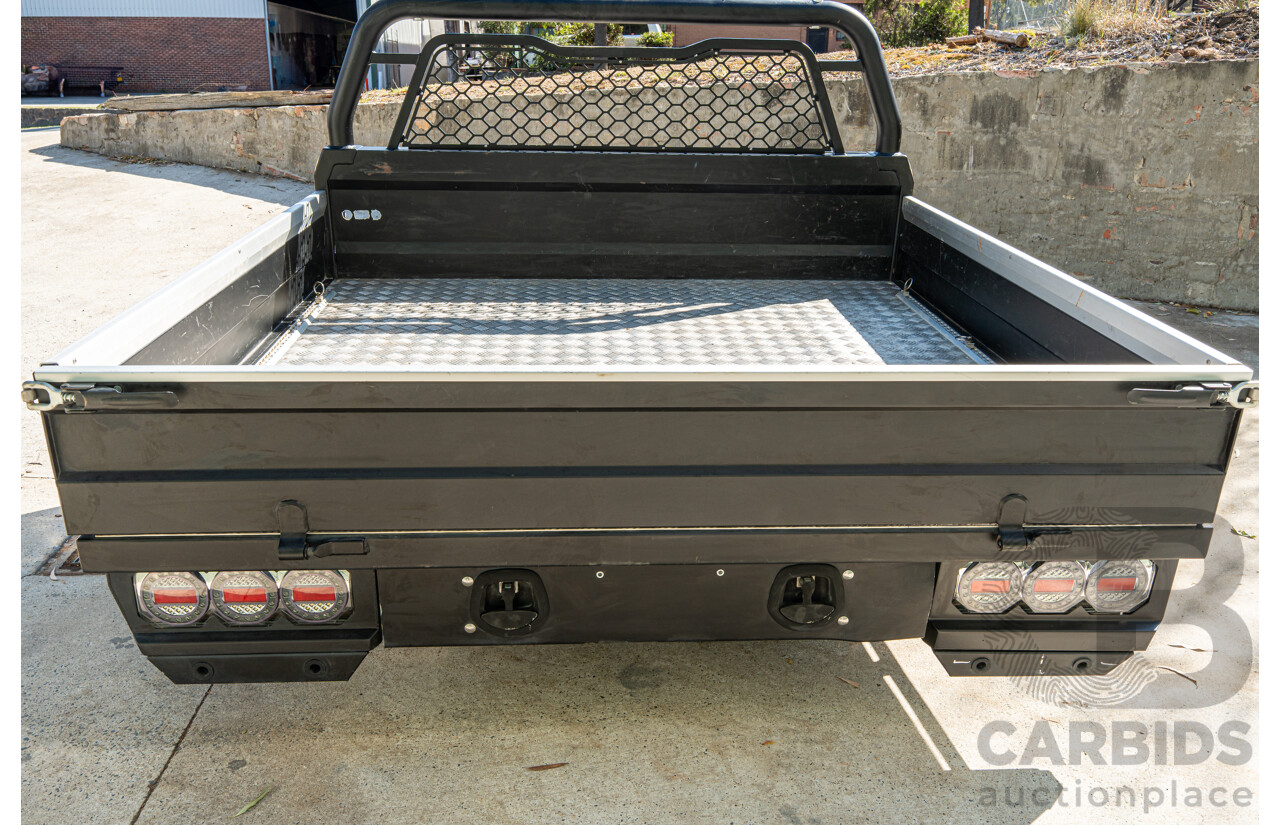 05/2021 Bronco Built Alloy Tray with Lockable Undertray Built in Slide Drawer and Undermounted Toolboxes to Suit 2014 PX Ranger Dual Cab