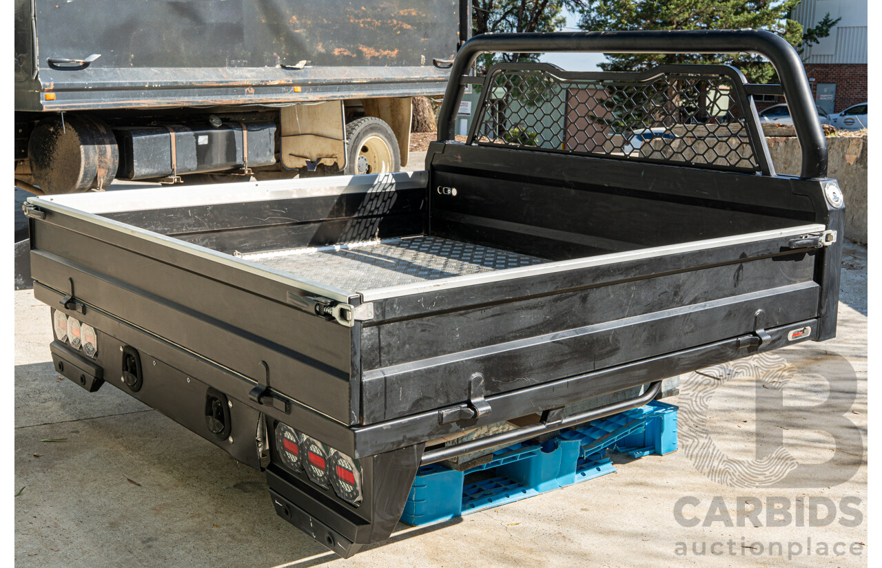 05/2021 Bronco Built Alloy Tray with Lockable Undertray Built in Slide Drawer and Undermounted Toolboxes to Suit 2014 PX Ranger Dual Cab