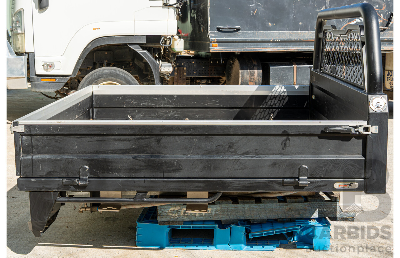 05/2021 Bronco Built Alloy Tray with Lockable Undertray Built in Slide Drawer and Undermounted Toolboxes to Suit 2014 PX Ranger Dual Cab