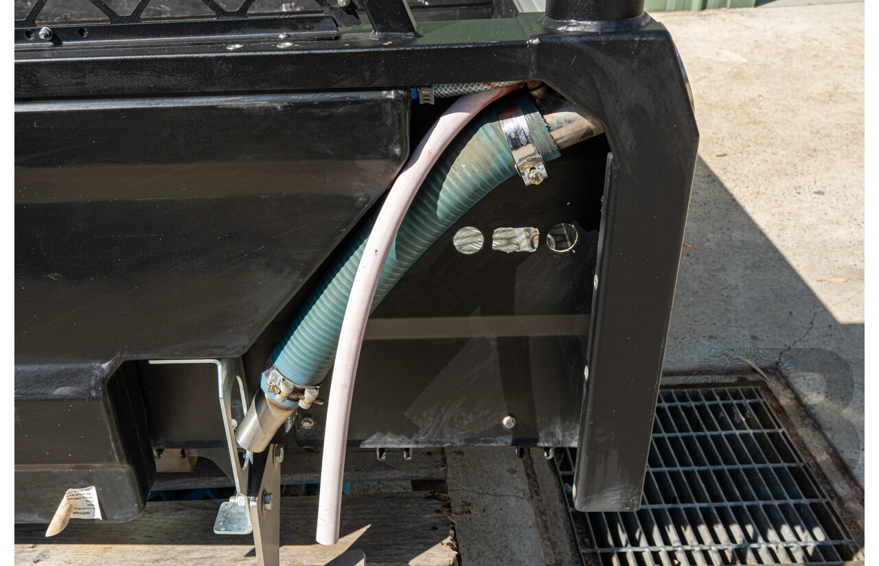 05/2021 Bronco Built Alloy Tray with Lockable Undertray Built in Slide Drawer and Undermounted Toolboxes to Suit 2014 PX Ranger Dual Cab