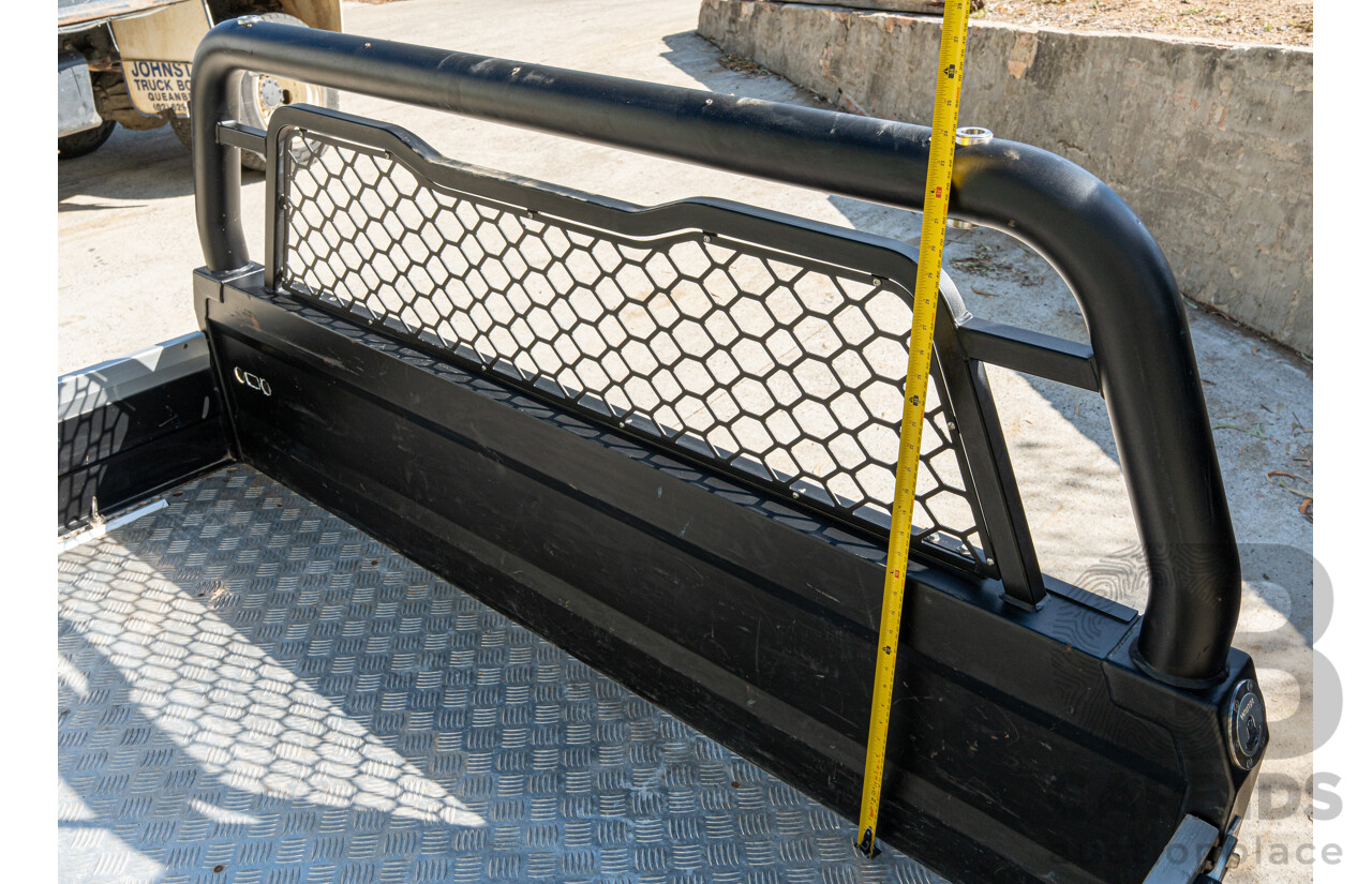 05/2021 Bronco Built Alloy Tray with Lockable Undertray Built in Slide Drawer and Undermounted Toolboxes to Suit 2014 PX Ranger Dual Cab