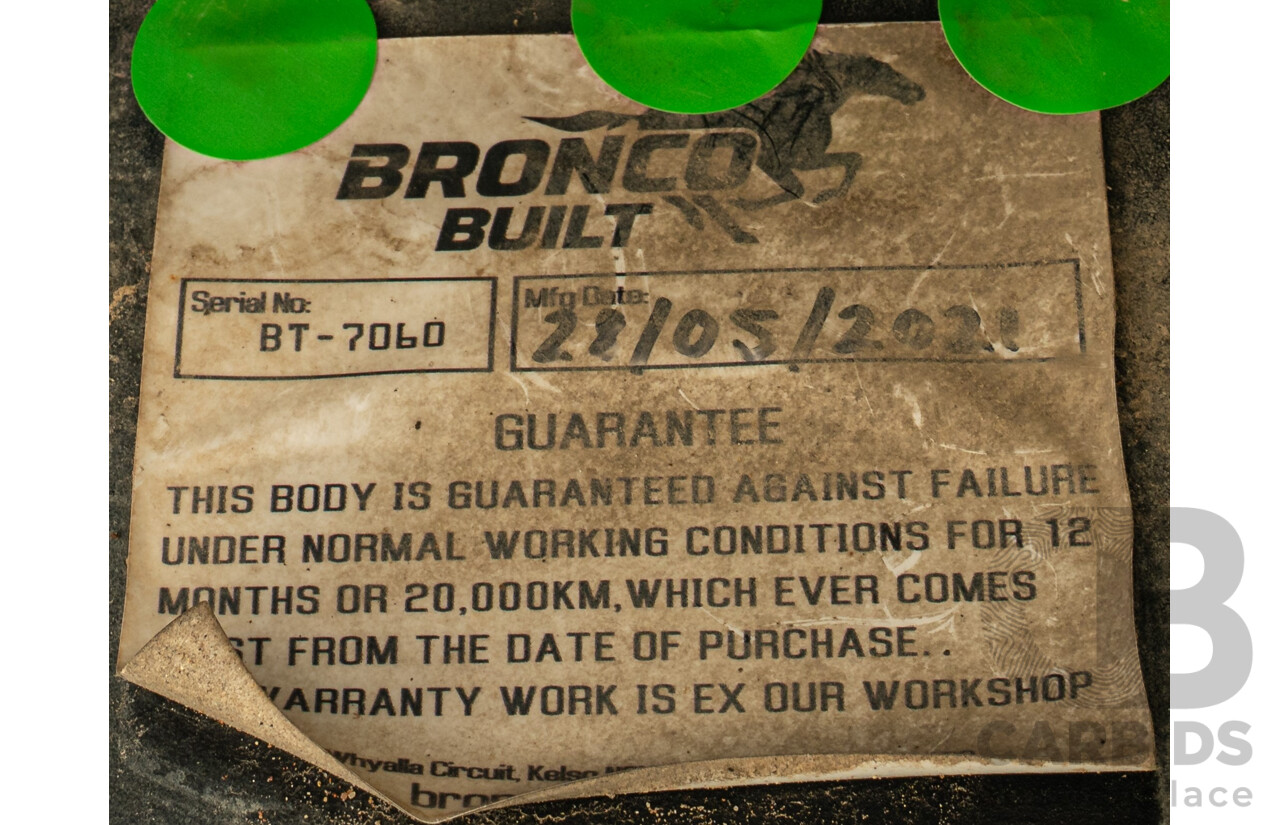 05/2021 Bronco Built Alloy Tray with Lockable Undertray Built in Slide Drawer and Undermounted Toolboxes to Suit 2014 PX Ranger Dual Cab