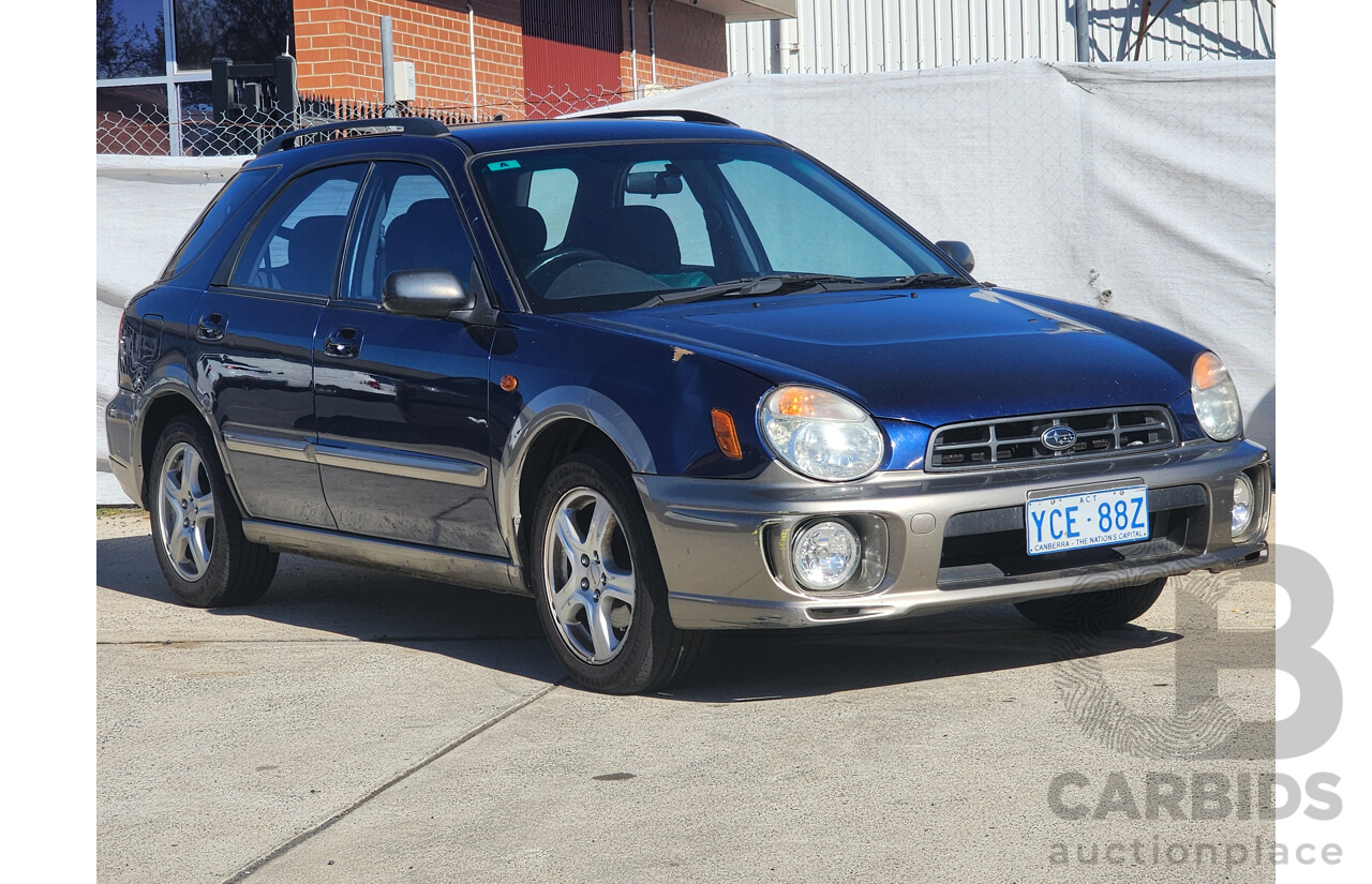 7/2002 Subaru Impreza RV (awd) MY02 5d Hatchback Blue 2.0L