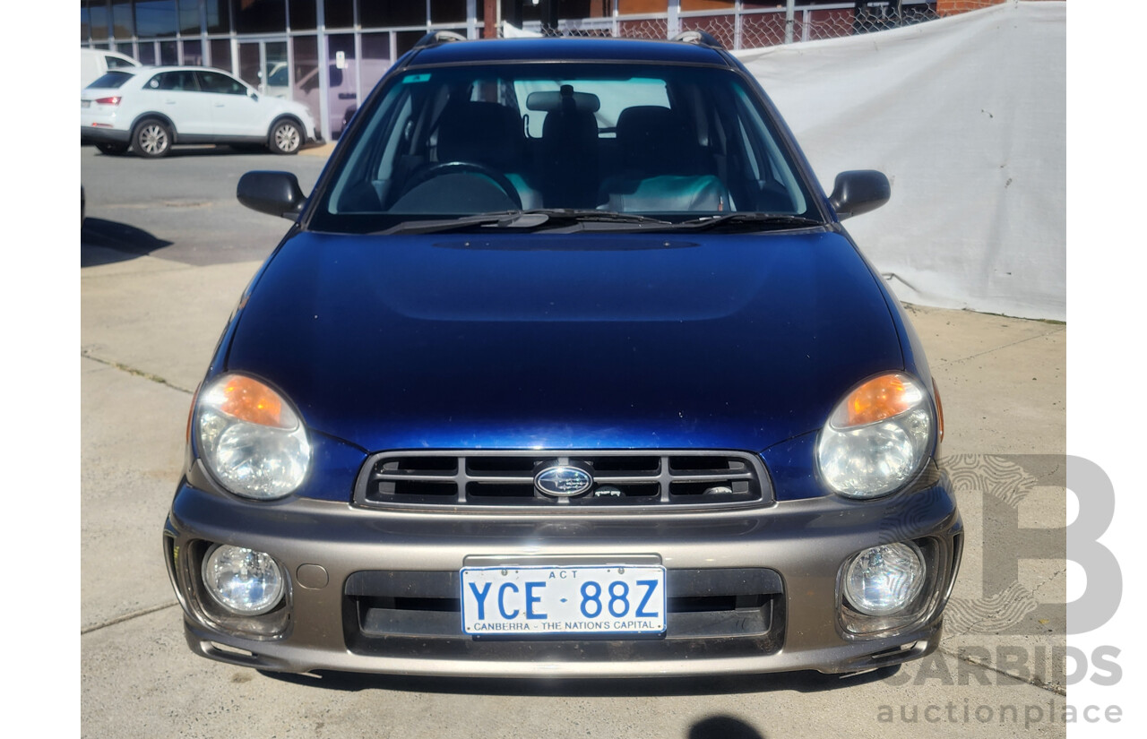 7/2002 Subaru Impreza RV (awd) MY02 5d Hatchback Blue 2.0L