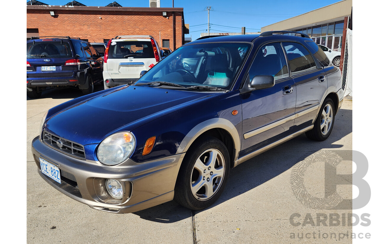 7/2002 Subaru Impreza RV (awd) MY02 5d Hatchback Blue 2.0L