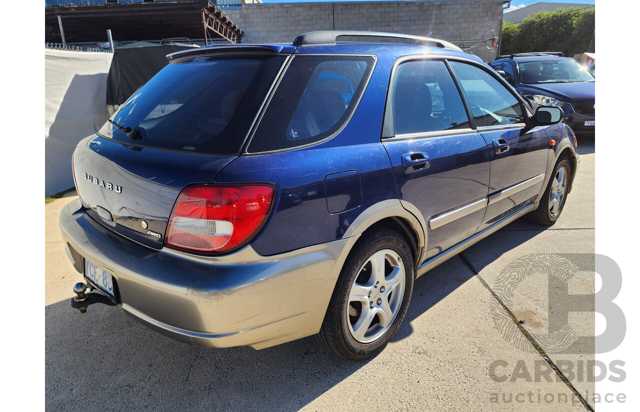 7/2002 Subaru Impreza RV (awd) MY02 5d Hatchback Blue 2.0L