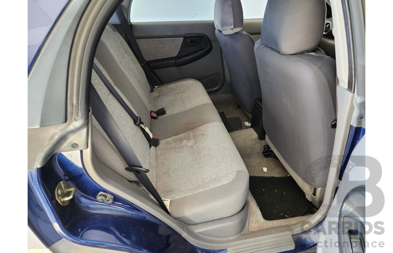 7/2002 Subaru Impreza RV (awd) MY02 5d Hatchback Blue 2.0L