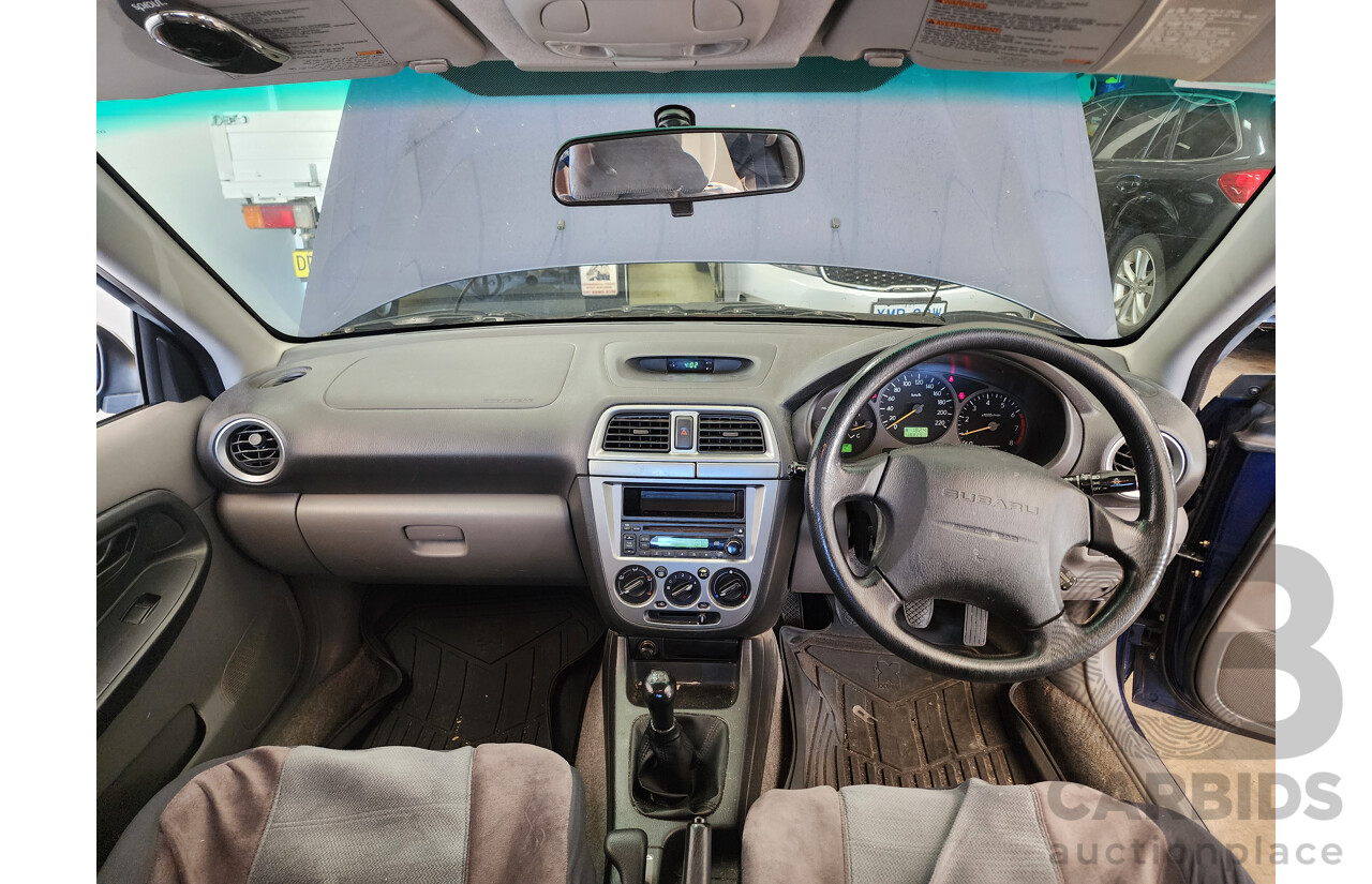 7/2002 Subaru Impreza RV (awd) MY02 5d Hatchback Blue 2.0L