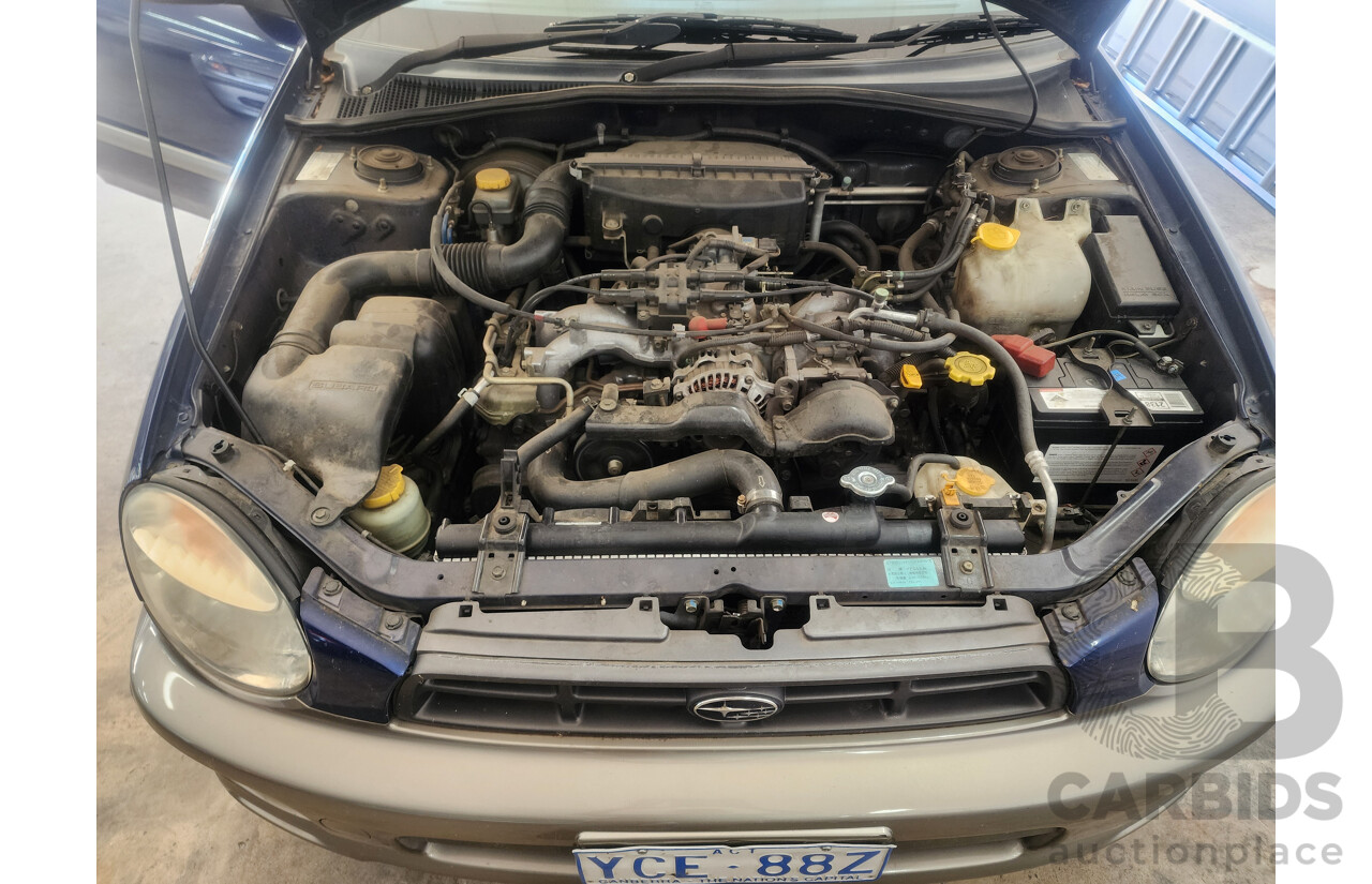 7/2002 Subaru Impreza RV (awd) MY02 5d Hatchback Blue 2.0L
