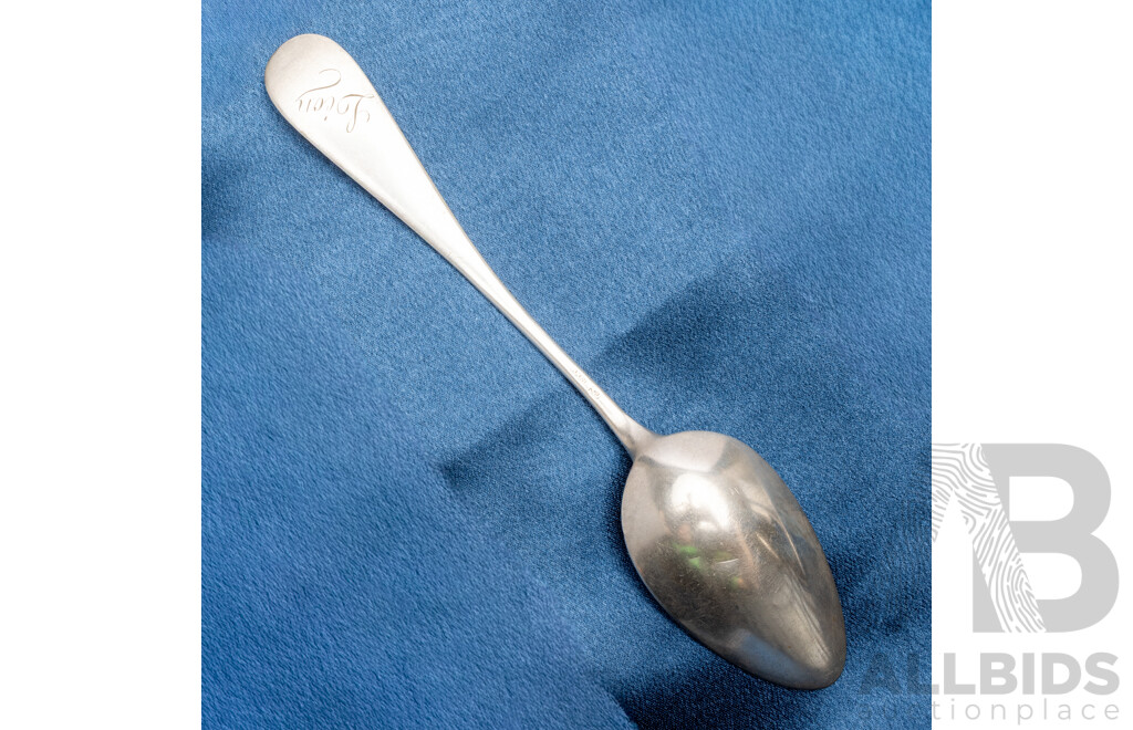 800 Silver Table Spoon - 41.01gms