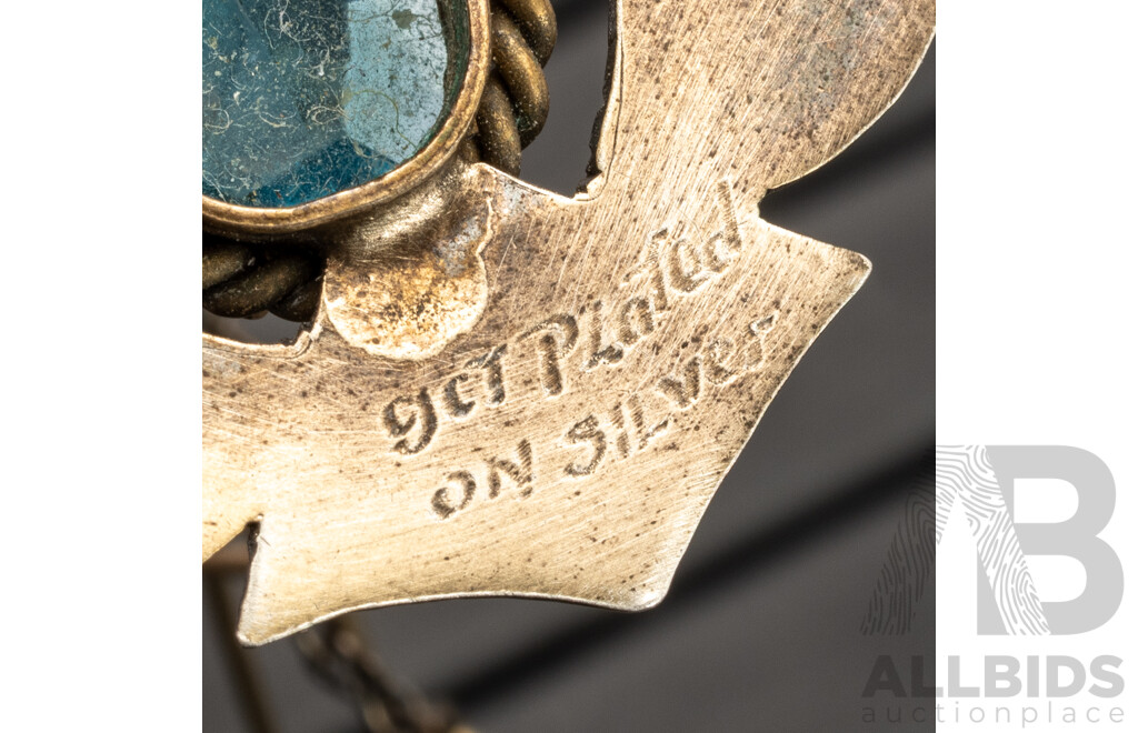 Vintage Collection of (4) Silver Brooches, 29.42 Grams