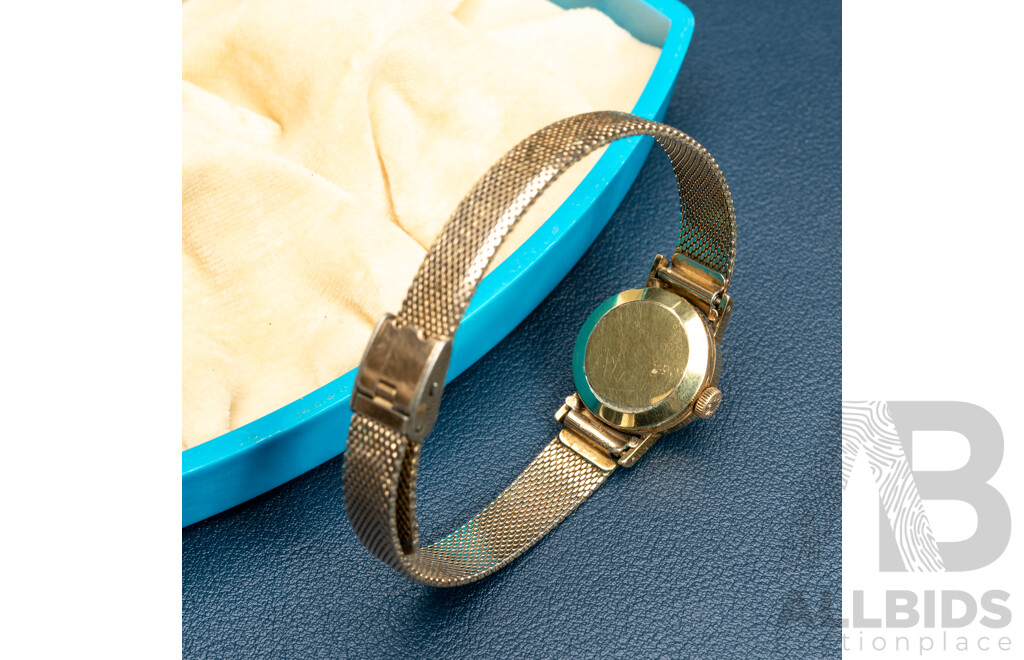 Longines Automatic Petite Vintage Ladies Watch in Vintage Angus & Coote Presentation Box