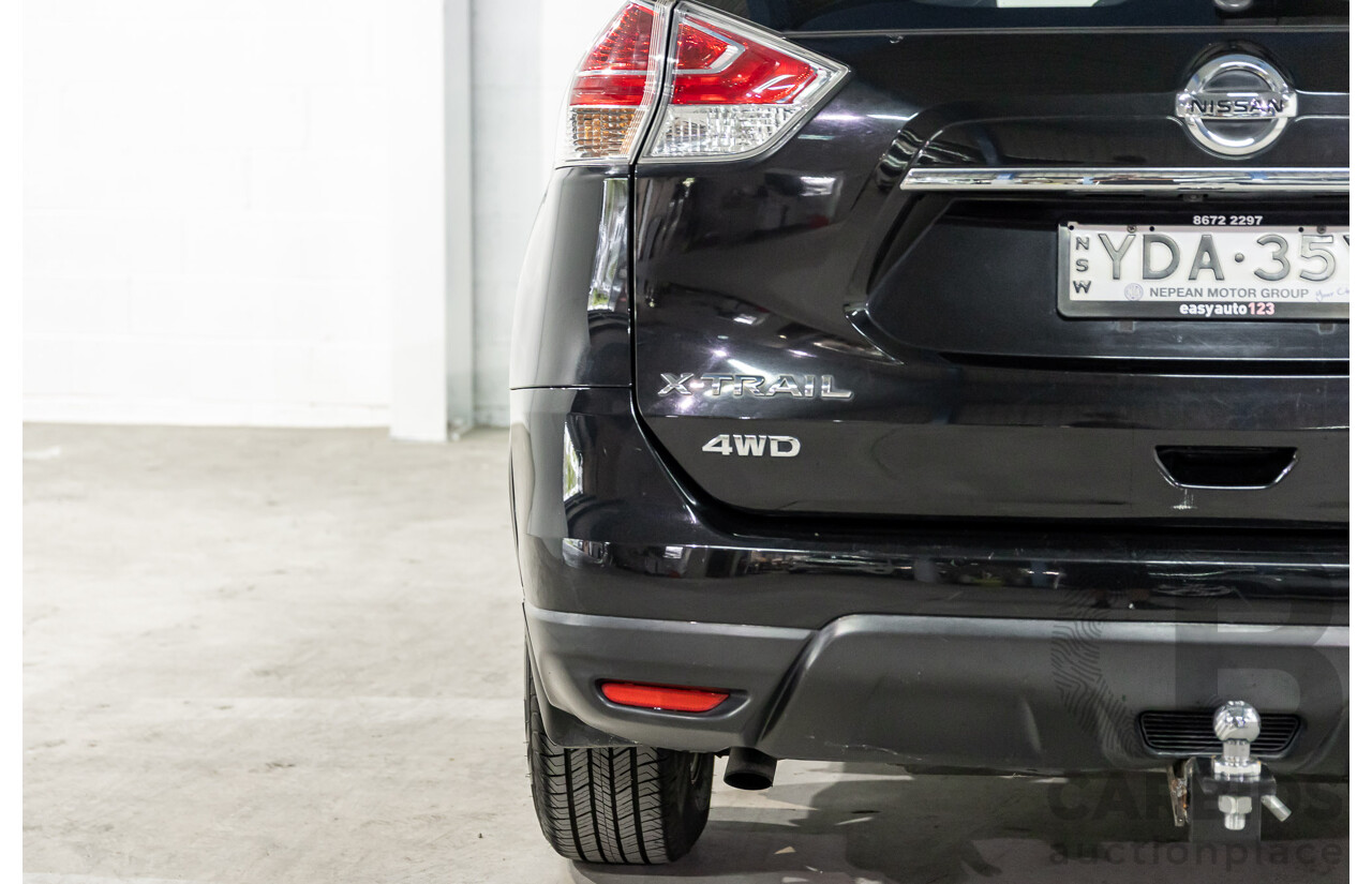 3/2015 Nissan X-Trail ST (4x4) T32 4d Wagon Diamond Black 2.5L