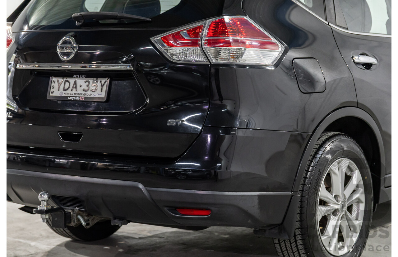 3/2015 Nissan X-Trail ST (4x4) T32 4d Wagon Diamond Black 2.5L