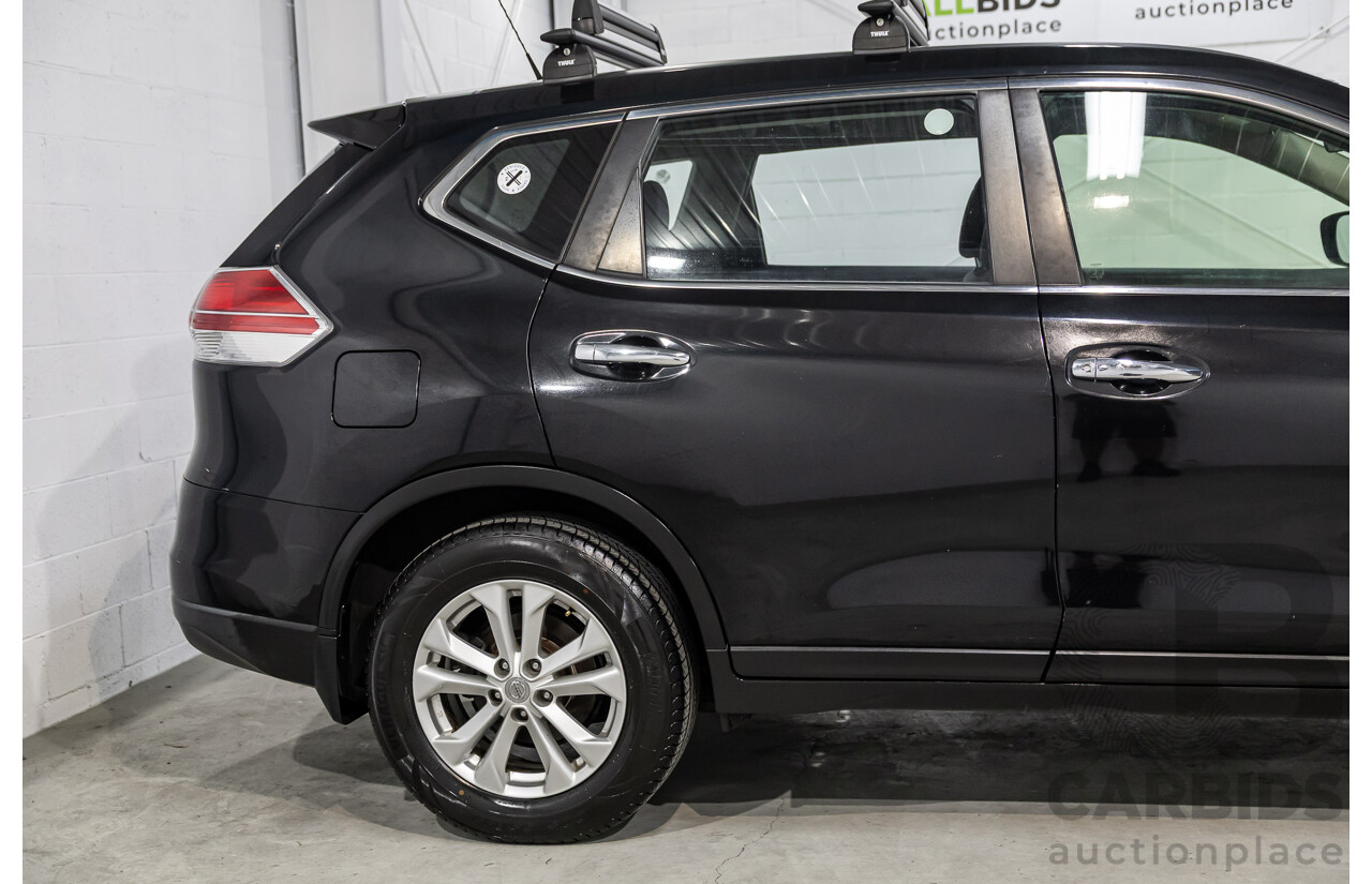 3/2015 Nissan X-Trail ST (4x4) T32 4d Wagon Diamond Black 2.5L