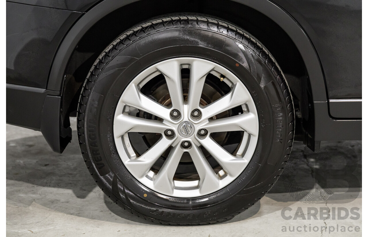 3/2015 Nissan X-Trail ST (4x4) T32 4d Wagon Diamond Black 2.5L