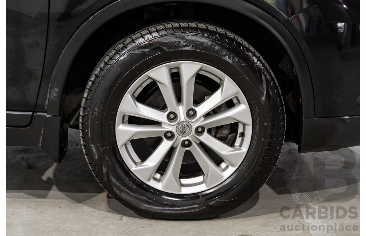 3/2015 Nissan X-Trail ST (4x4) T32 4d Wagon Diamond Black 2.5L