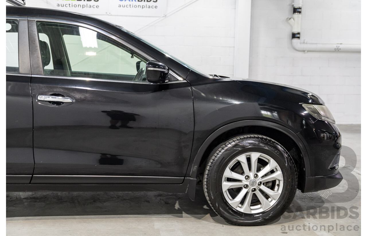 3/2015 Nissan X-Trail ST (4x4) T32 4d Wagon Diamond Black 2.5L