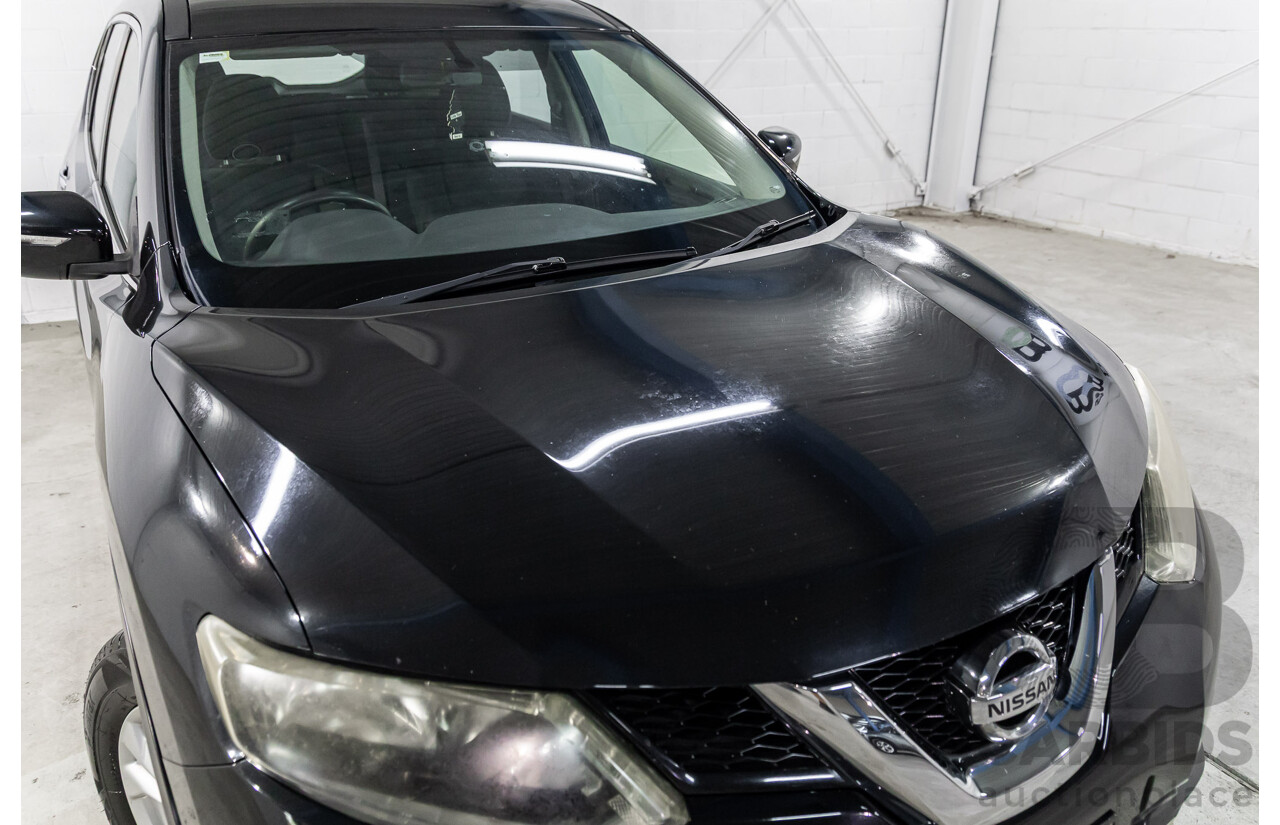 3/2015 Nissan X-Trail ST (4x4) T32 4d Wagon Diamond Black 2.5L