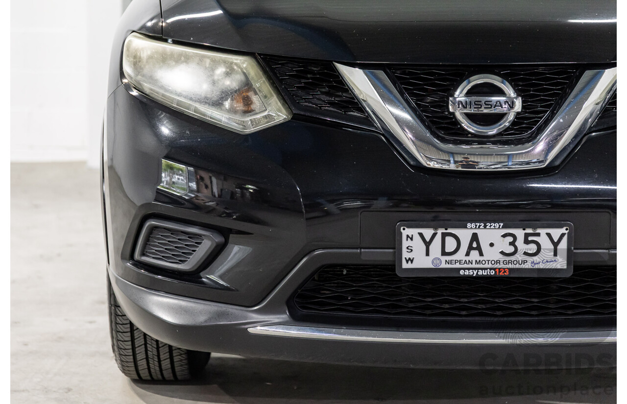 3/2015 Nissan X-Trail ST (4x4) T32 4d Wagon Diamond Black 2.5L