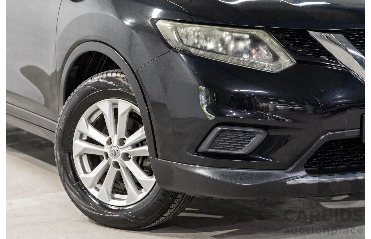 3/2015 Nissan X-Trail ST (4x4) T32 4d Wagon Diamond Black 2.5L