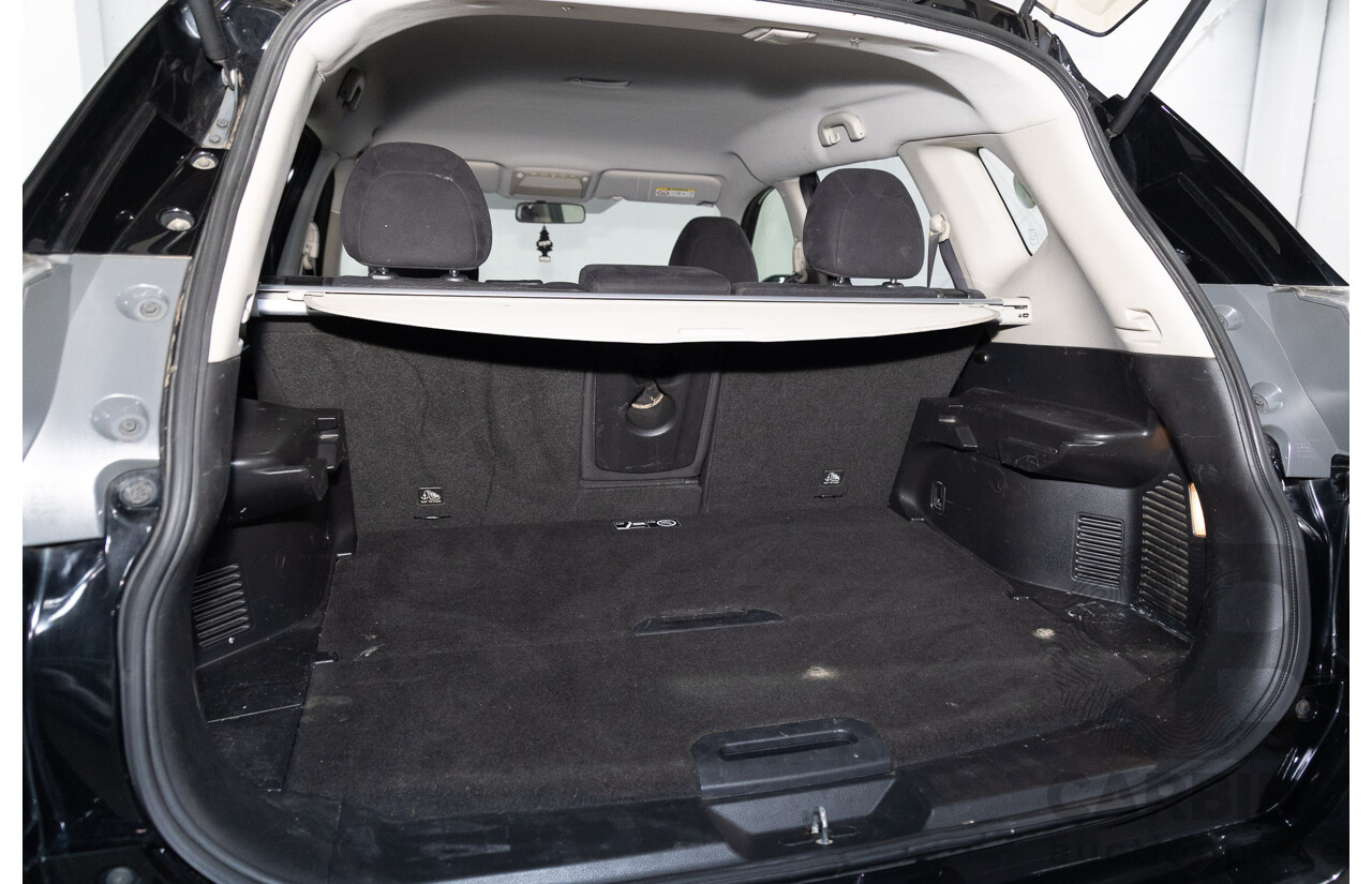 3/2015 Nissan X-Trail ST (4x4) T32 4d Wagon Diamond Black 2.5L