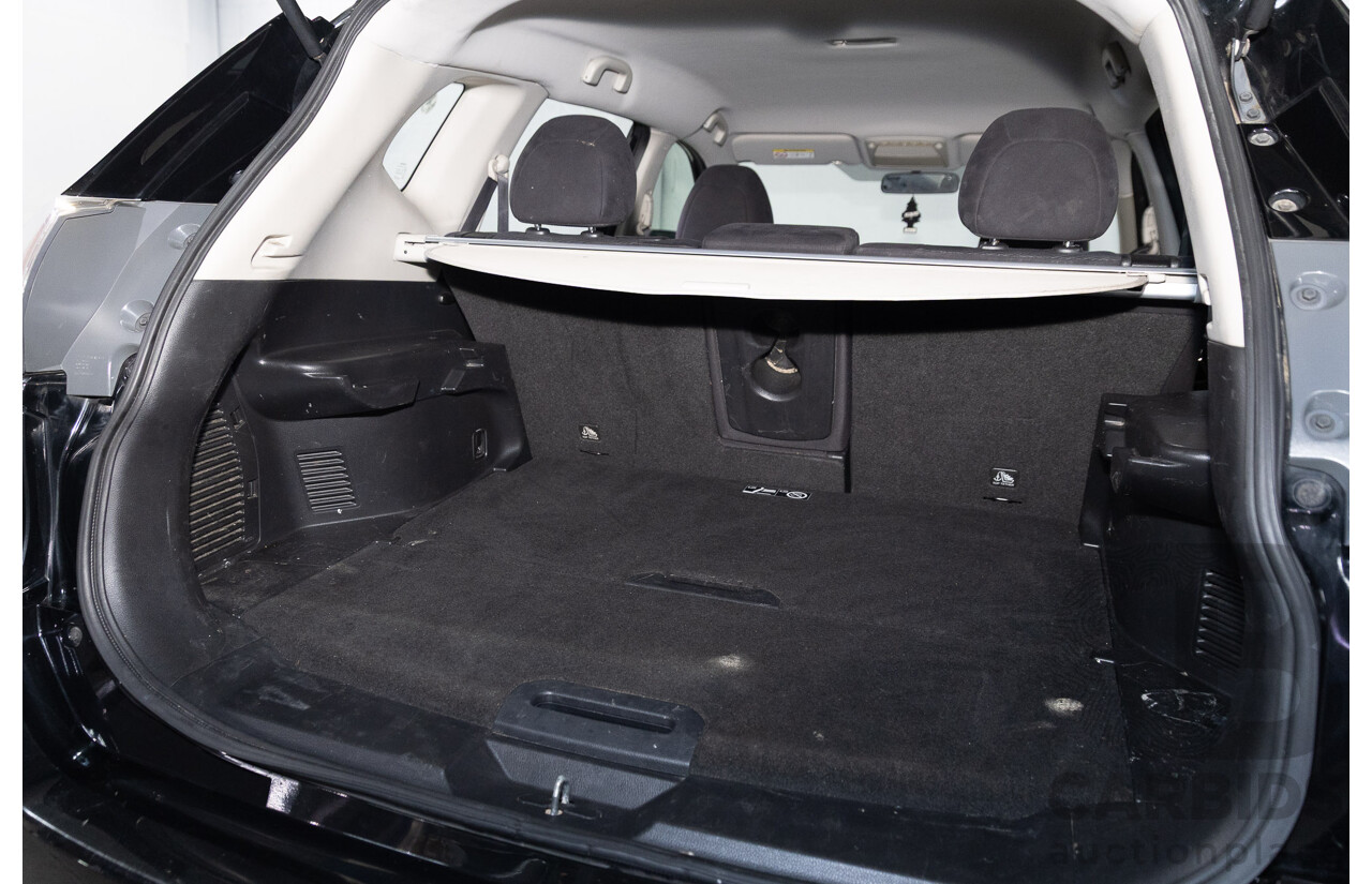 3/2015 Nissan X-Trail ST (4x4) T32 4d Wagon Diamond Black 2.5L