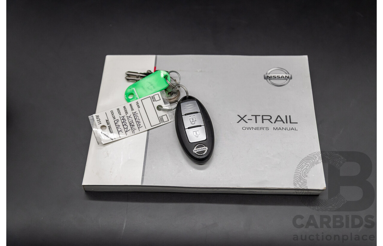 3/2015 Nissan X-Trail ST (4x4) T32 4d Wagon Diamond Black 2.5L