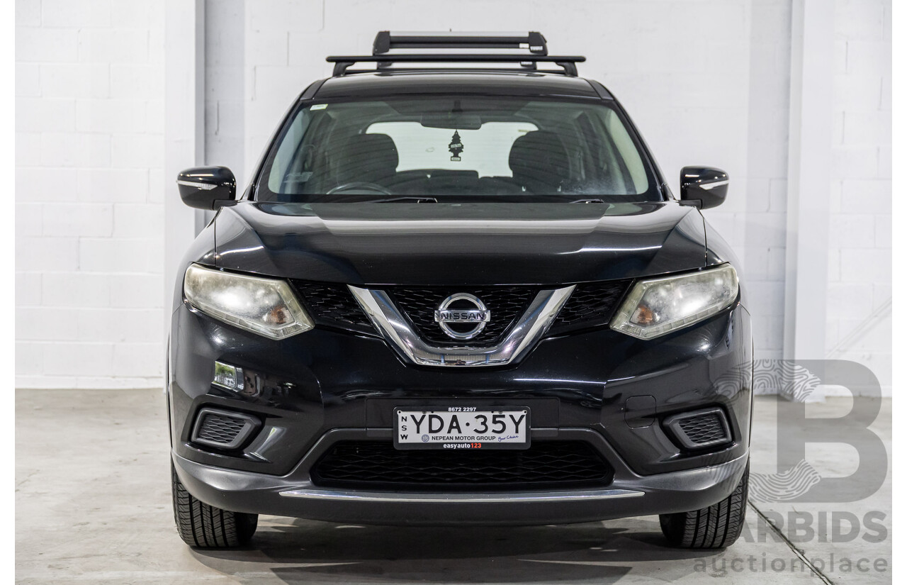 3/2015 Nissan X-Trail ST (4x4) T32 4d Wagon Diamond Black 2.5L