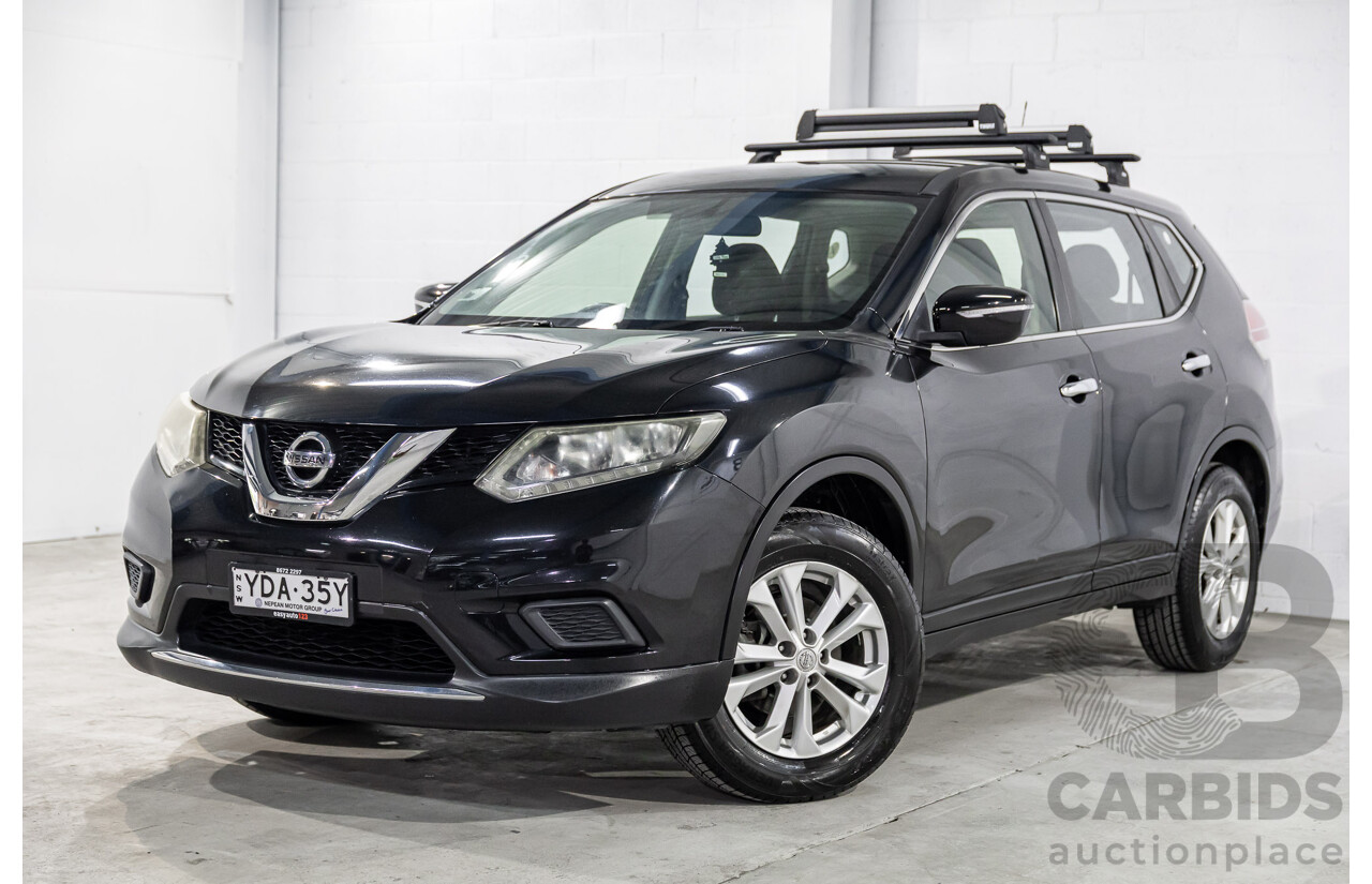 3/2015 Nissan X-Trail ST (4x4) T32 4d Wagon Diamond Black 2.5L