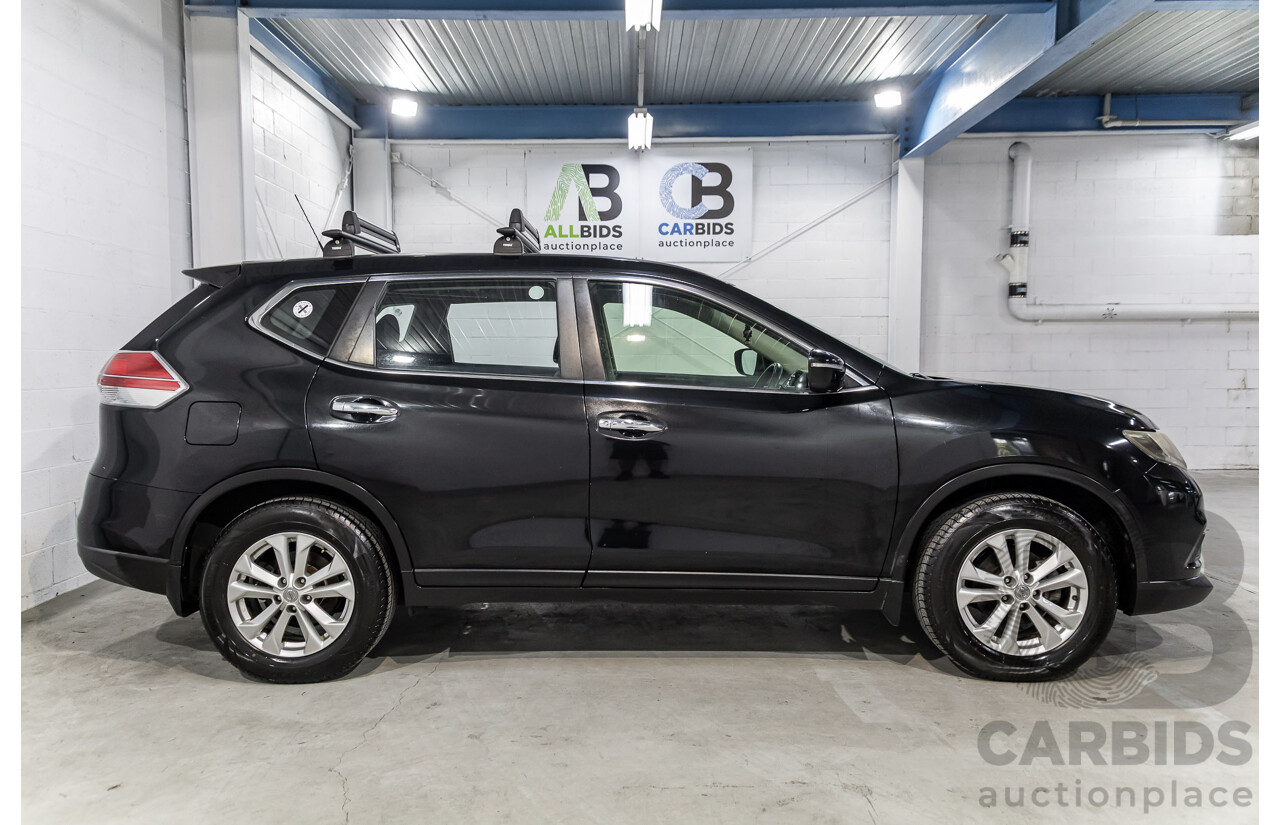 3/2015 Nissan X-Trail ST (4x4) T32 4d Wagon Diamond Black 2.5L