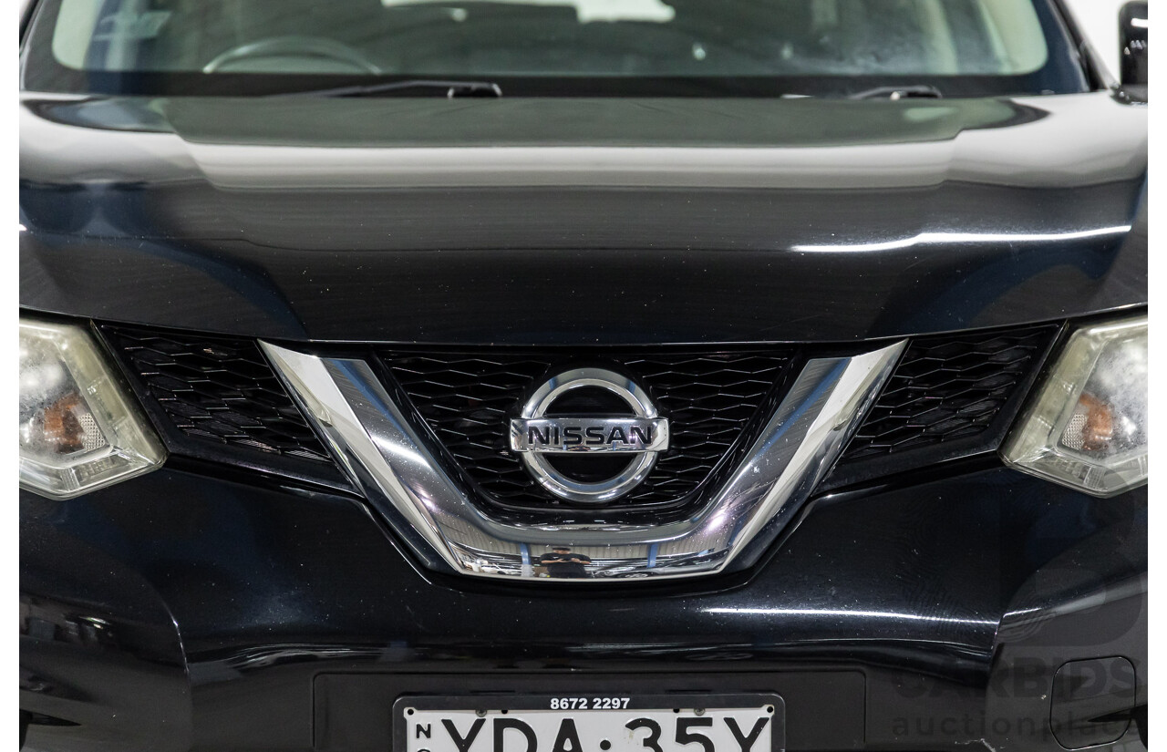 3/2015 Nissan X-Trail ST (4x4) T32 4d Wagon Diamond Black 2.5L