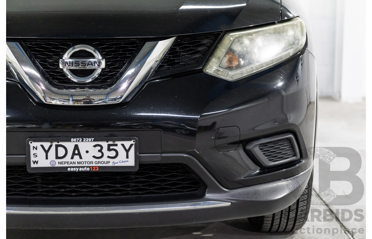 3/2015 Nissan X-Trail ST (4x4) T32 4d Wagon Diamond Black 2.5L