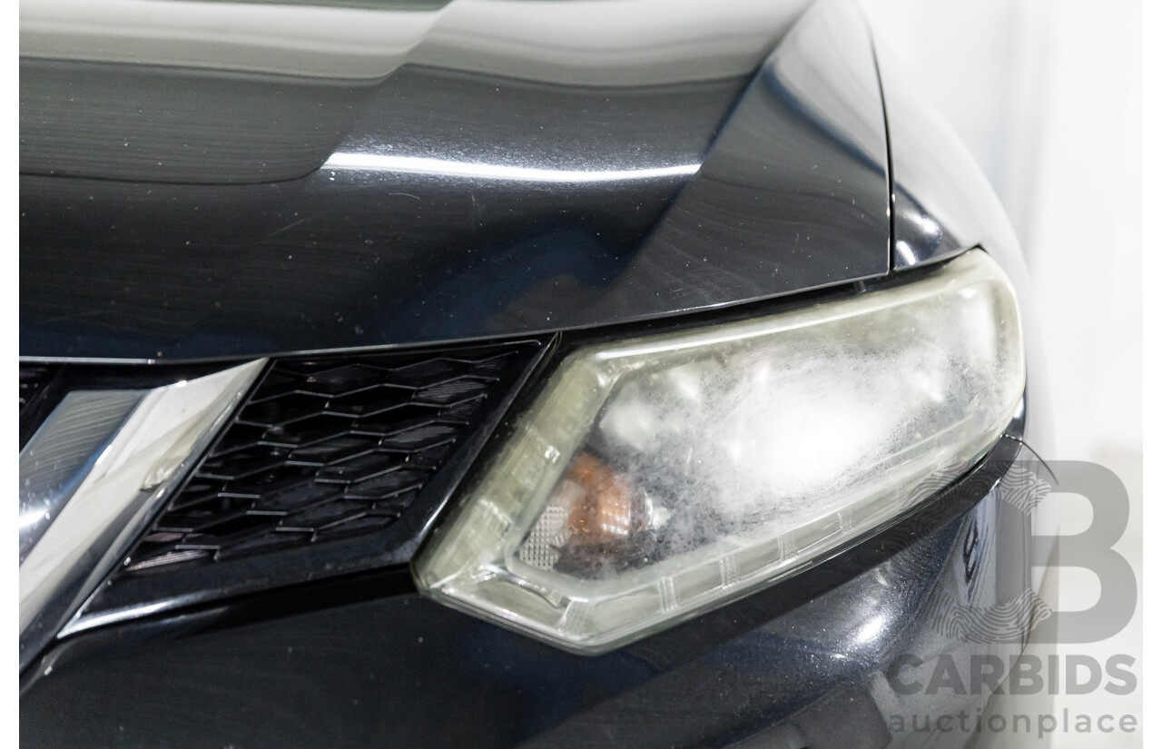 3/2015 Nissan X-Trail ST (4x4) T32 4d Wagon Diamond Black 2.5L