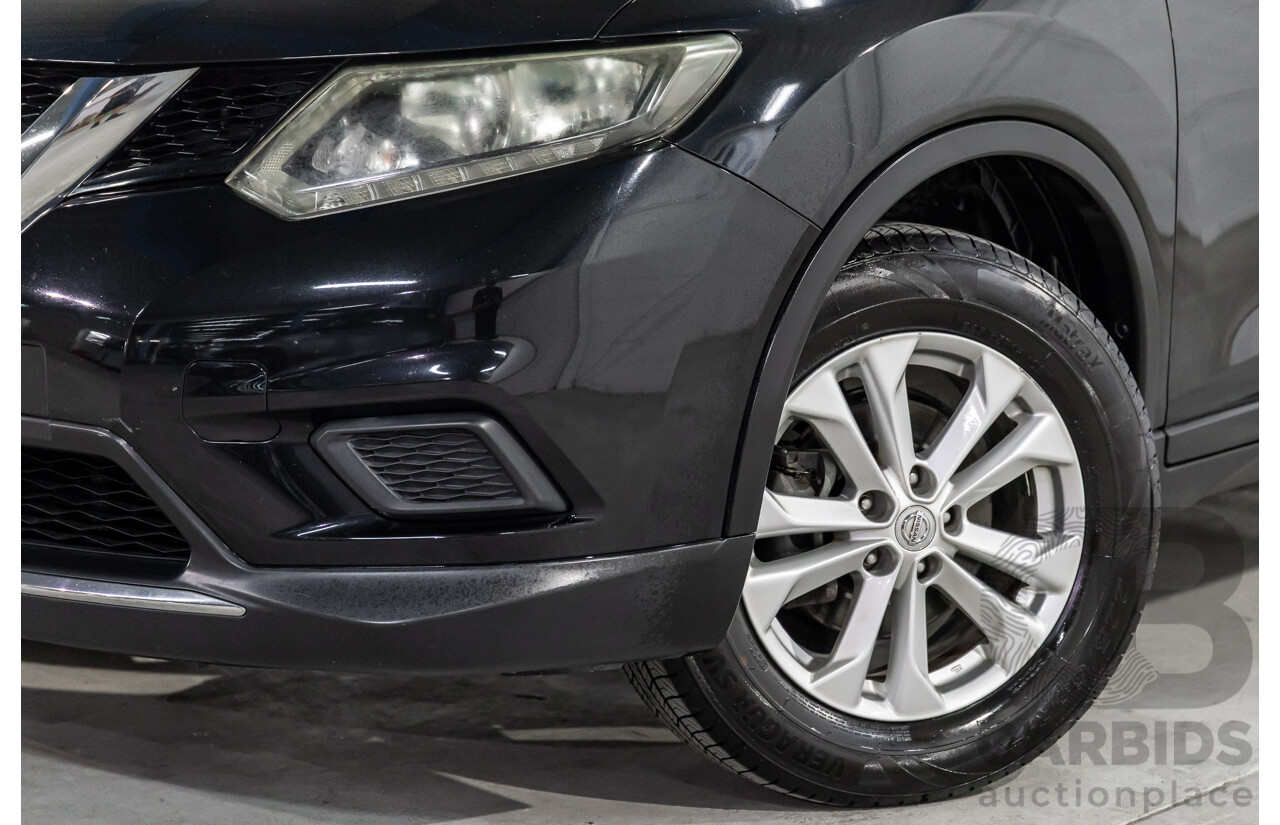 3/2015 Nissan X-Trail ST (4x4) T32 4d Wagon Diamond Black 2.5L
