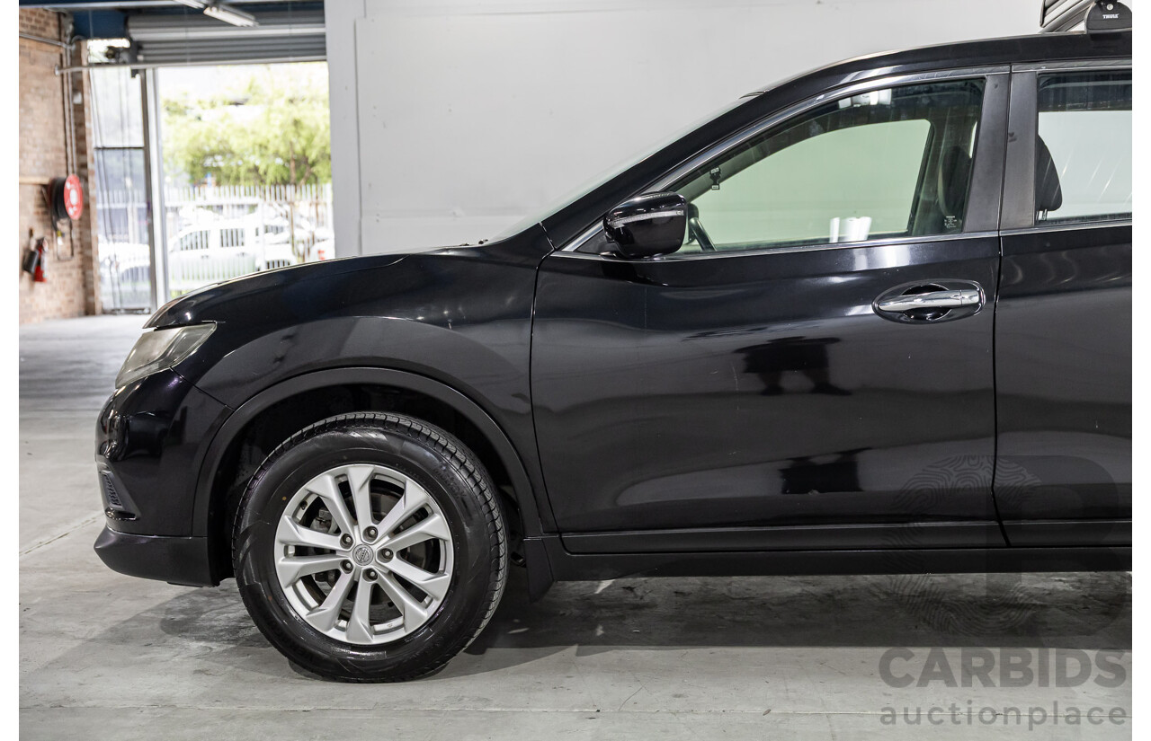 3/2015 Nissan X-Trail ST (4x4) T32 4d Wagon Diamond Black 2.5L