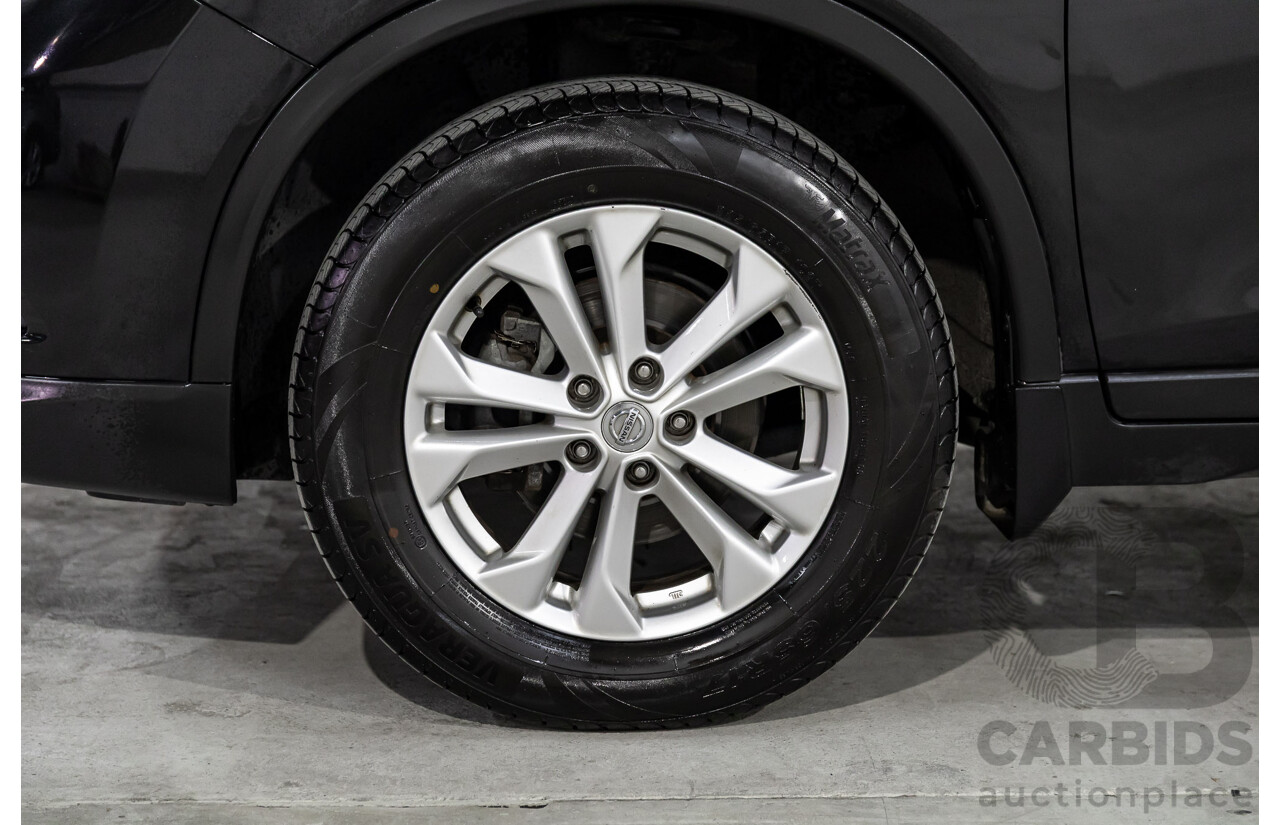 3/2015 Nissan X-Trail ST (4x4) T32 4d Wagon Diamond Black 2.5L