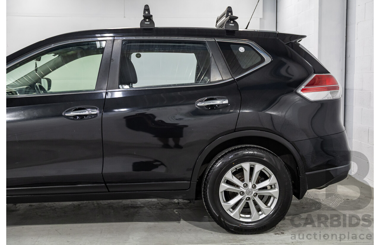 3/2015 Nissan X-Trail ST (4x4) T32 4d Wagon Diamond Black 2.5L